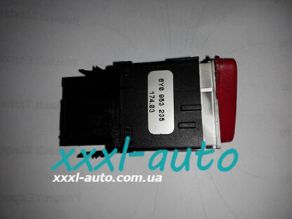 Кнопка аварійки Skoda Fabia 1999-2007 6Y0 953 235
