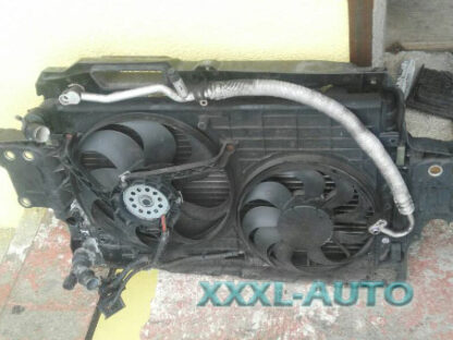 Фото Дифузор основного радіатора з вентиляторами Skoda Fabia 1.2 1999-2007 1J0121205B