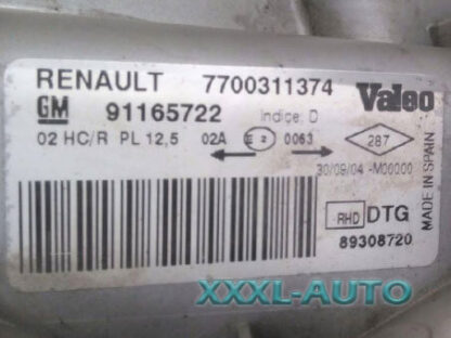 Фото Renault 7700311374