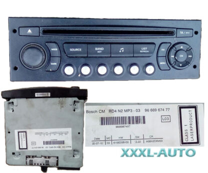 Радіо CD магнітола Peugeot 3008 5008 9666967477
