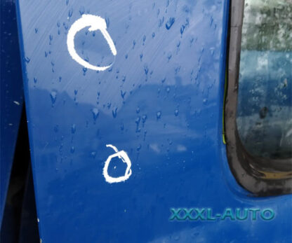 Фото Двері передні праві Fiat Doblo з 2010 51810549 синій колір