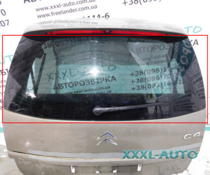 Фото Скло кришки багажника Citroen C4 Grand I 2006-2013 8744AG
